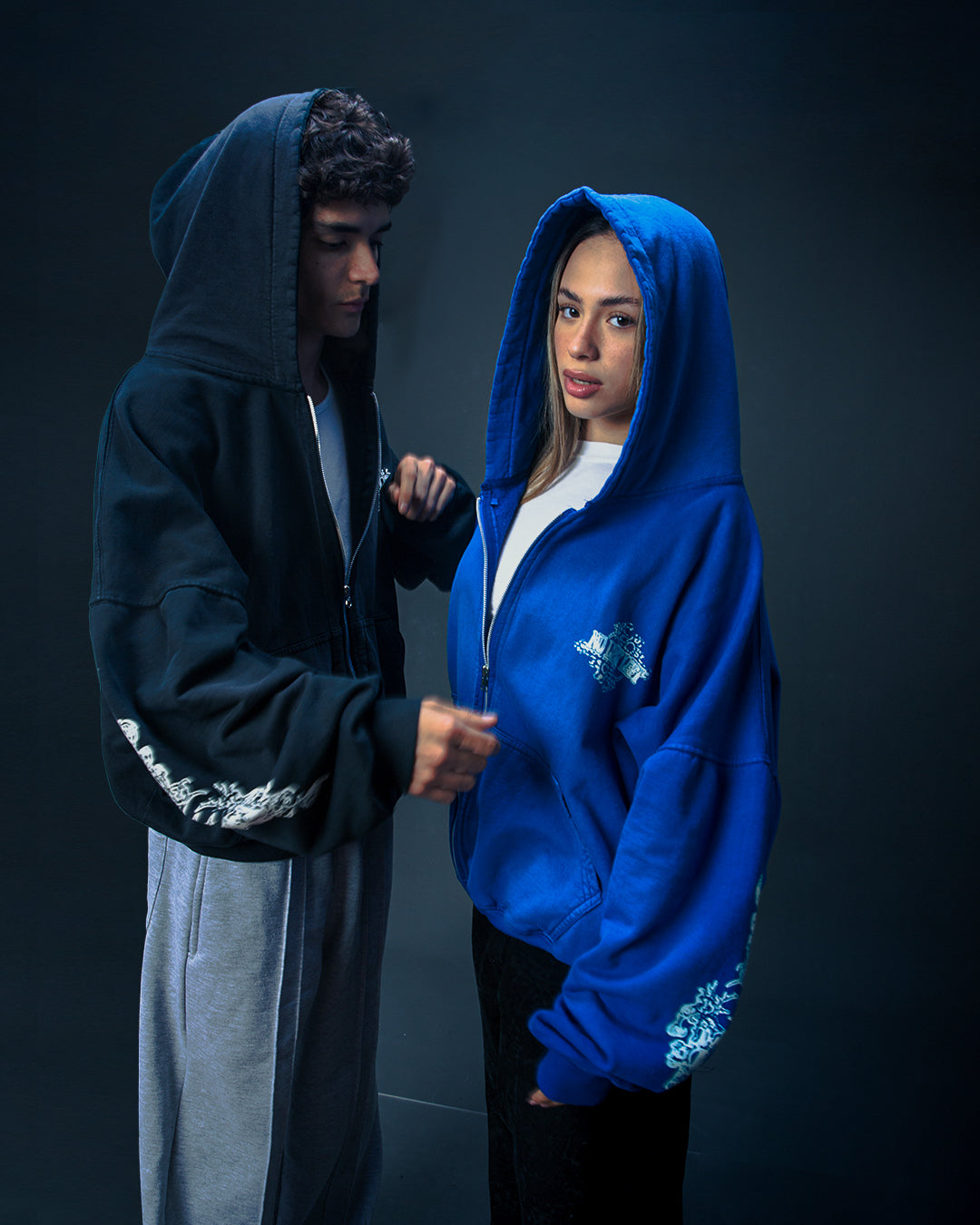 ZIP HOODIE BLUE: TEARS OF A KINGDOM